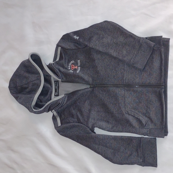 Under Armour Other - 𝅺UNDER Armour Red Raiders Texas Tech Gray Jacket